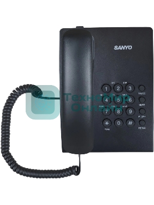 Телефон проводной SANYO RA-S204B черный