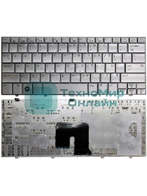 Клавиатура для ноутбука HP Mini 2133 2140 серебристая