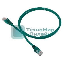 Патч-корд LANMASTER LSZH UTP cat.5e, 2.0 м, зеленый