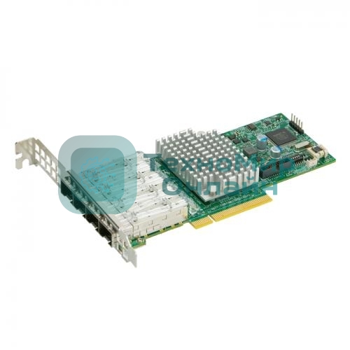 Плата коммуникационная SuperMicro 4-port 10Gbe Standard LP with SFP+, Intel XL710-AM1