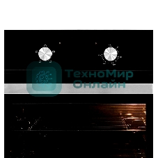 Духовой шкаф электрический LEX EDM 040 BL черный, встраиваемый