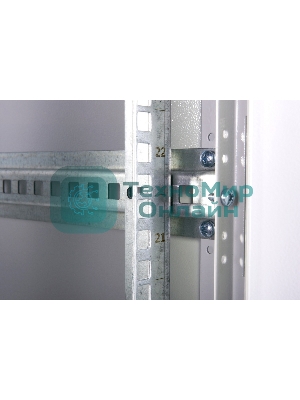 Шкаф телекоммуникационный напольный ЭКОНОМ 42U (600 800) дверь стекло, дверь металл