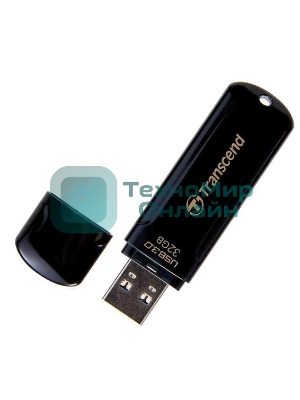 Флешка USB Transcend Jetflash 700 (TS32GJF700), 32Gb, USB 3.0, R/W 70/20, черный