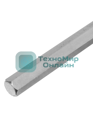 Набор ключей Сибртех имбусовых HEX, 1,5-10 мм, 45x, закаленные, 9 шт., удлиненные, никель.