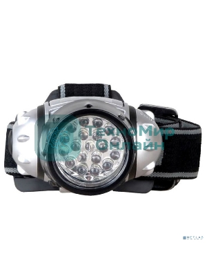 Фонарь ULTRAFLASH LED5353налобн металлик 19led 4 реж 3xr03 пласт коробка