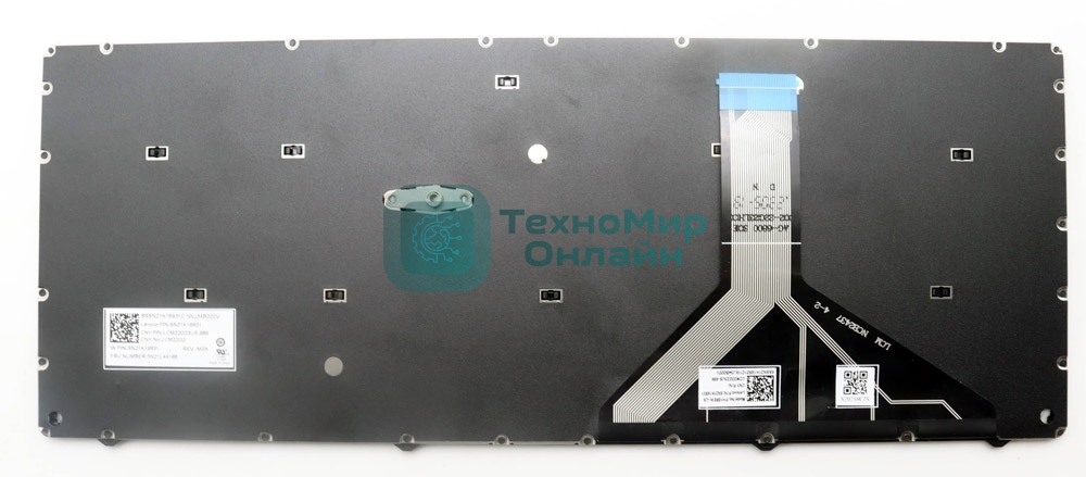Клавиатура для ноутбука Lenovo 100w 300w 500w Yoga Gen 4 черная