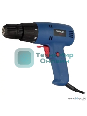 Дрель-шуруповерт электрическая ПОБЕДА ДШС-475 120301425 475 Вт.; коробка
