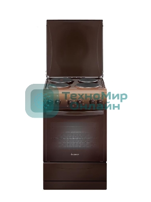 Плита электрическая Gefest 5140-01 0001 коричневый, конфорок 4 электрических, духовка 55 л, 50 см x 85 см x 58.5 см