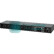 Блок распределения питания CyberPower PDU PDU41005 (PDU20SWHVIEC8FNET) 1U type, 16Amp, plug IEC 320 C20, (8) IEC 320 C13