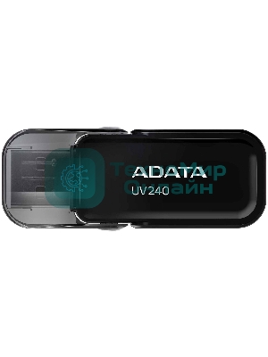 Флешка USB ADATA UV240 (AUV240-32G-RBK), 32Gb, USB 2.0, R/W 15/5, черный
