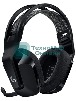 Гарнитура беспроводная LOGITECH G733 LIGHTSPEED Wireless RGb Gaming Headset - черный - 2.4GHZ - EMEA