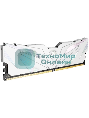 Оперативная память NETAC, DDR4, 16GB (1x16GB), 3200MHz, CL16, DIMM, с радиатором, белый