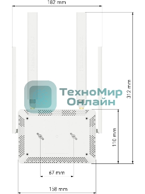 Роутер беспроводной Keenetic Runner 4G (KN-2212) с модемом 4G, Mesh Wi-Fi N300 и 4-портовым Smart-коммутатором