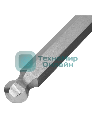 Набор ключей имбусовых Сибртех HEX, 2-12 мм, CrV, 9 шт., с шаром