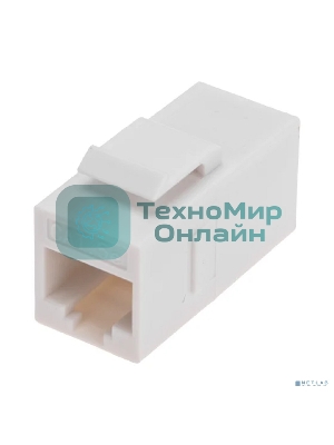 Адаптер проходной формата Rexant Pro Keystone, Jack RJ-45(8P8C), UTP, CAT 5e