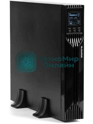 Источник бесперебойного питания ИБП Бастион RAPAN-UPS 2000 RACK+4x9Ah (1400 Вт, Line-interactive, встроенные АКБ 4 шт.x 9Ah) 8959