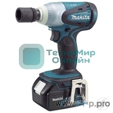 Гайковерт Makita DTW251RME Гайковерт аккумуляторный ударный DTW251RME 18В,2х4Ач Li-ion,0-3200у\м,230Нм,квадрат 1\2