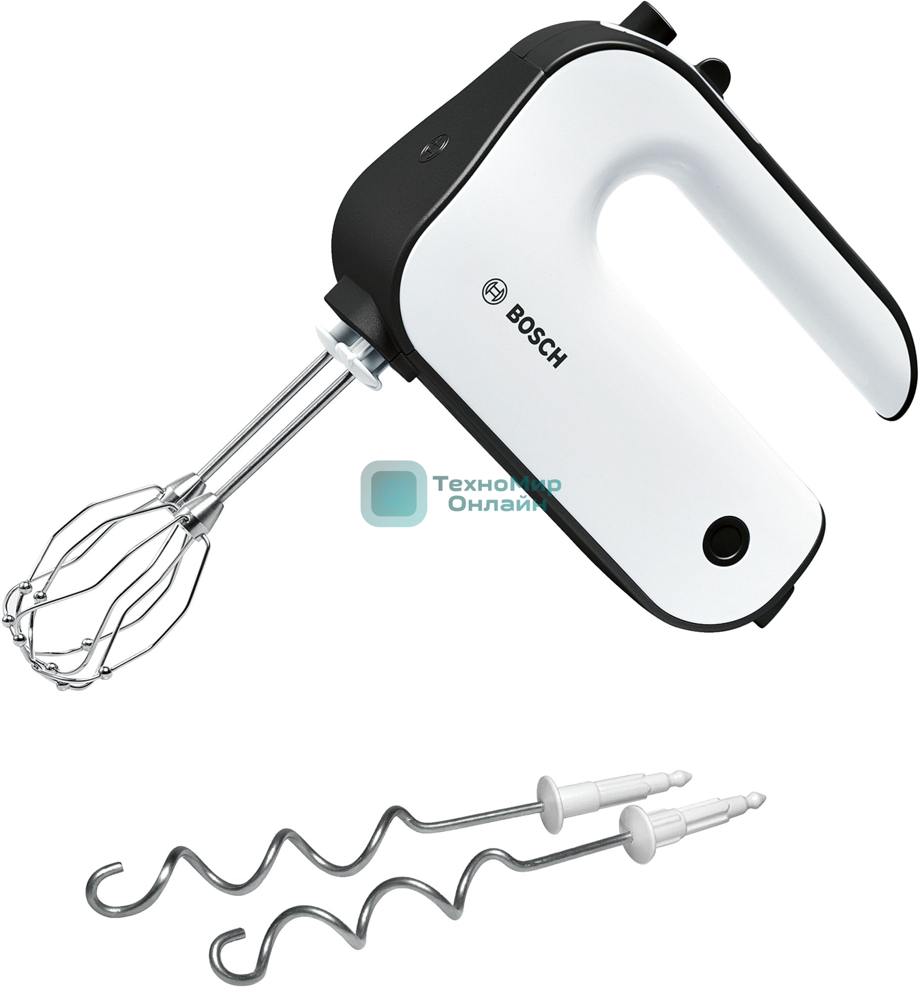 Миксер ручной Bosch MFQ4020 450Вт белый