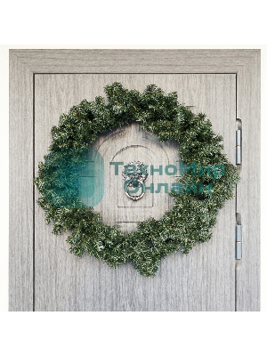 Еловый венок Neon-night Ø 90 см, ПВХ