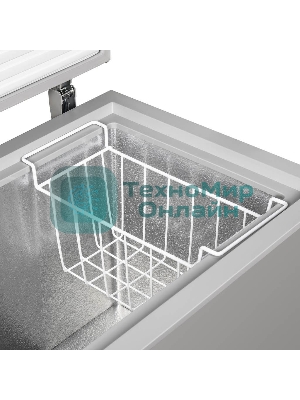 Морозильный ларь Maunfeld MFL200GR, серый, 200л