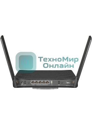 Беспроводной маршрутизатор MikroTik hAP ac3 with 4-core 716 MHz CPU, 256MB RAM, 5 x Gigabit LAN (PoE-out on port#5)