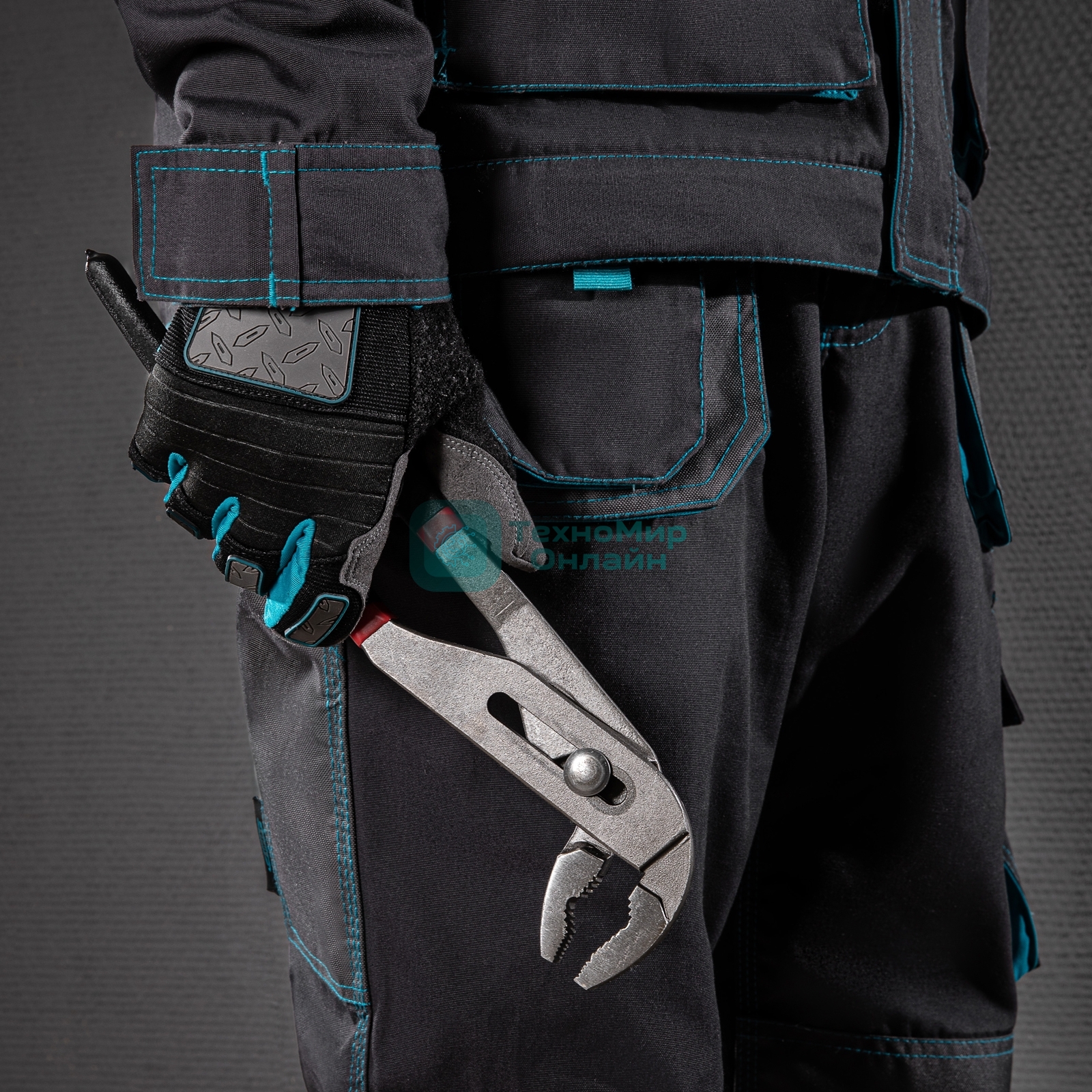 Клещи Matrix 300 мм переставные обливные рукоятки