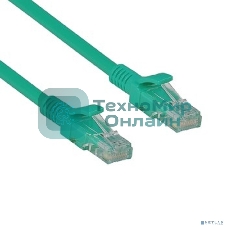 Патч-корд ExeGate UTP-RJ45-RJ45-5e-5M-GN, UTP, cat.5e, 5м, зеленый