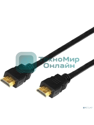 Кабель Rexant HDMI - HDMI 1.4, 2 метра Gold