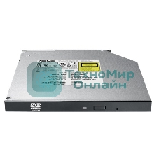 Оптический привод ASUS SDRW-08U1MT/BLK/B/GEN bulk, dvd-rw, internal, slim ; 90DD027X-B10000
