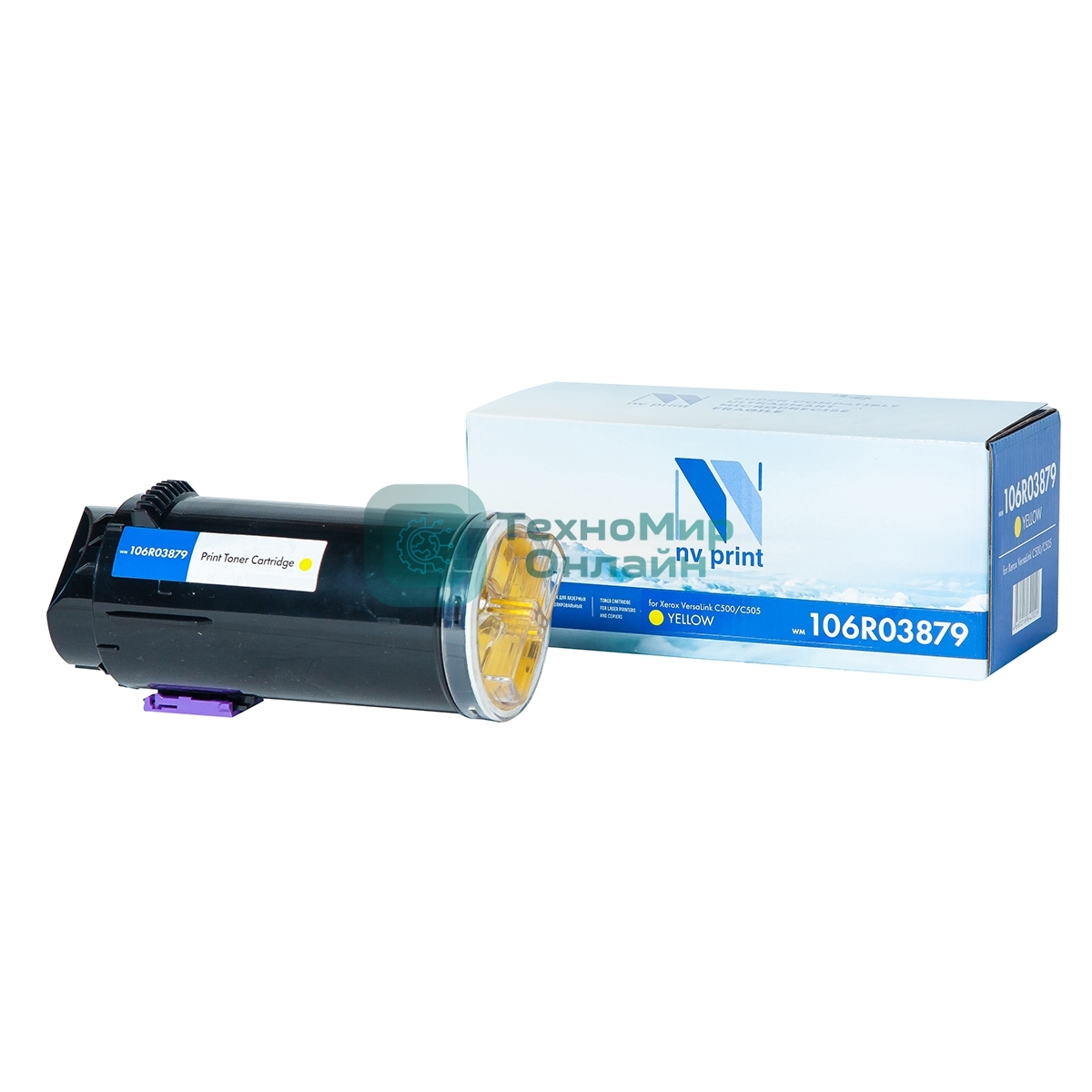 Картридж лазерный NVPrint совместимый NV-106R03879 желтый для Xerox VersaLink C500/C505 (2400k)