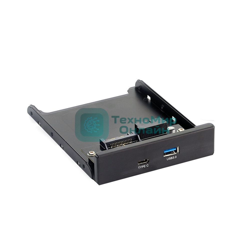 Планка USB на переднюю панель ExeGate U3H-617, 3,5