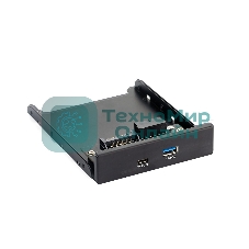 Планка USB на переднюю панель ExeGate U3H-617, 3,5
