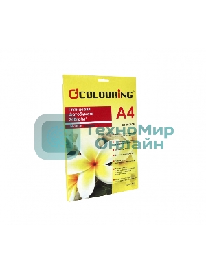 Фотобумага глянцевая CG-БГ-240-А4-50, 240г/м2, A4, 5760dpi (Mi), 50л