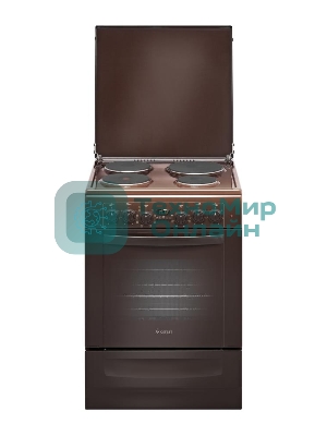 Плита электрическая Gefest 6140-03 0001 коричневый, конфорок 4 электрических, духовка 55 л, 60 см x 85 см x 60 см