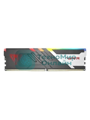 Оперативная память Patriot Viper Venom, DDR5, 32GB (2x16GB), 6800MHz, CL34, DIMM, с радиаторами, RGB, черный