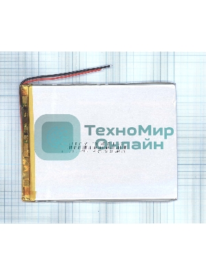 Аккумулятор Li-Pol (батарея) 3x88x117 мм 2pin 3.7V/4800mAh