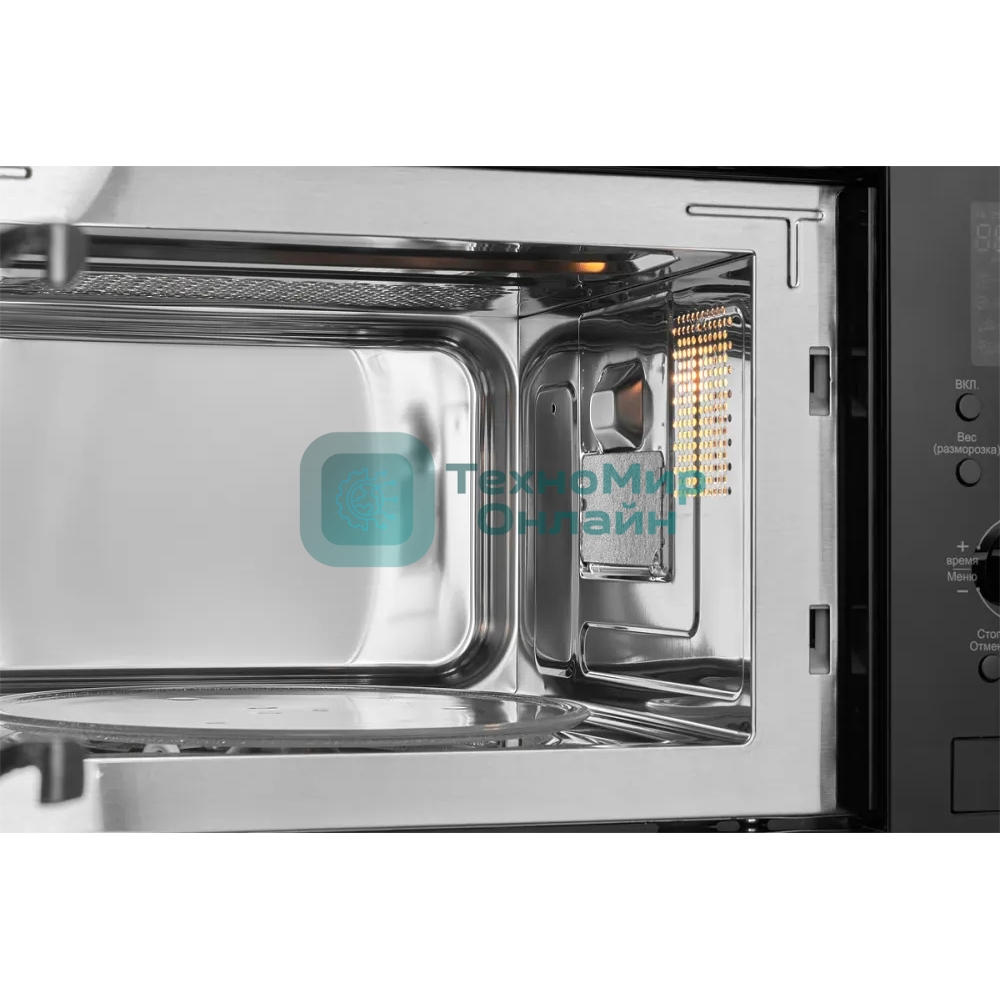 Встраиваемая микроволновая печь Monsher/High-Tech, 23 л, 900 Вт, черный цвет