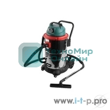 Строительный пылесос Hammer Flex PIL50A 196420 для сух/вл уборки 1400Вт 50л + розетка для электроинструмента