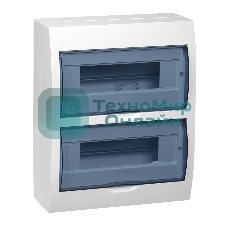 Бокс ЩРН-П-24модуля навесной пластик IP41 MKP12-N-24-40-10 IEK