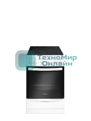 Плита электрическая Gefest 5160-02 0095 белый, конфорок 4 электрических, духовка 55 л, 50 см x 85 см x 58.5 см