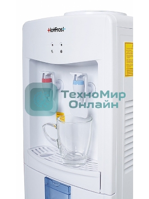 Кулер Hotfrost V118E напольный, электронный, белый