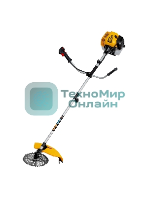 Триммер бензиновый Denzel DT 43S 43см3 2.5 лс. разъемная штанга состоит из 2 частей