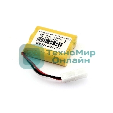 Портативный аккумулятор Ni-Cd 3.6V 400mAh AA Flatpack разъем KET-2P