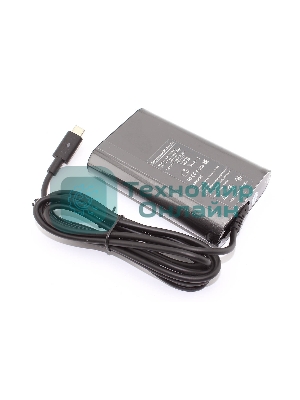 Блок питания (сетевой адаптер) для ноутбуков Dell 5V/20V-3.25A 65W Type-C, OEM