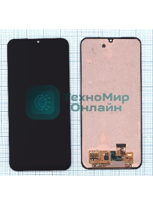 Дисплей для Samsung Galaxy A25 SM-A256F в сборе с тачскрином, черный