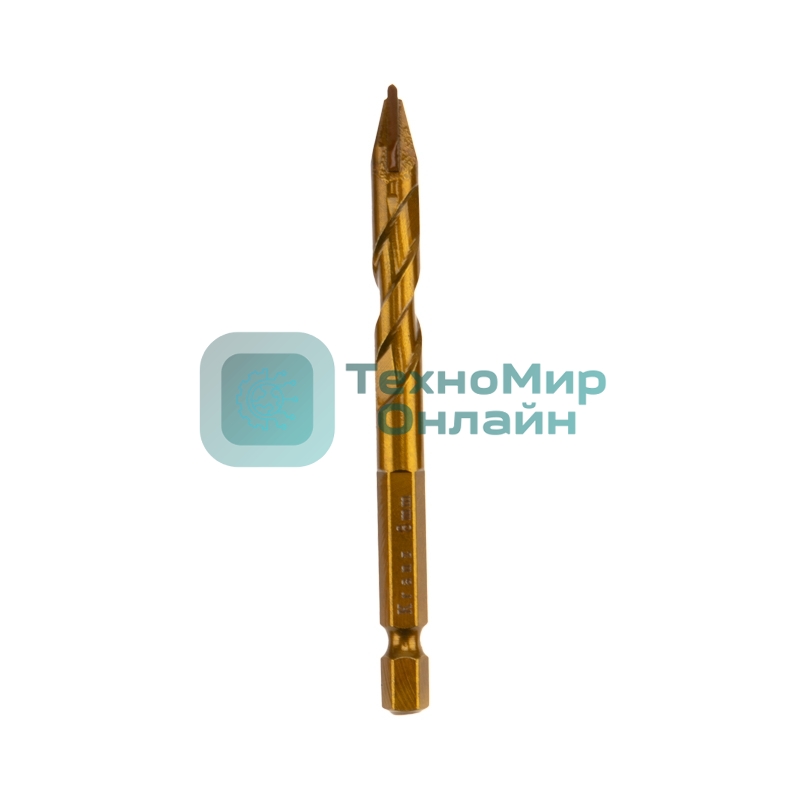 Сверло по стеклу и керамике Kranz сухое сверление, 8мм, шестигранный хвостовик