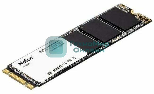 Накопитель SSD Netac N535N, 2Tb, M.2 2280, SATA-III, R/W 545/500