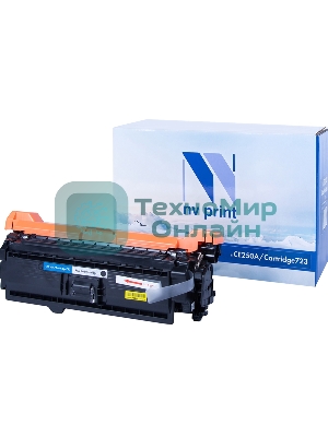 Картридж лазерный NVPrint совместимый HP CE250A/Canon 723 черный для LaserJet Color CM3530/CM3530fs/CP3525dn/CP3525n/CP3525x/Canon i-SENSYS LBP-7750Cdn (5000k)