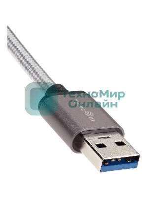 Кабель-адаптер USB 3.1 Type-Cm --> USB 3.0 Am, 2м VCOM/Telecom TC403M-2M
