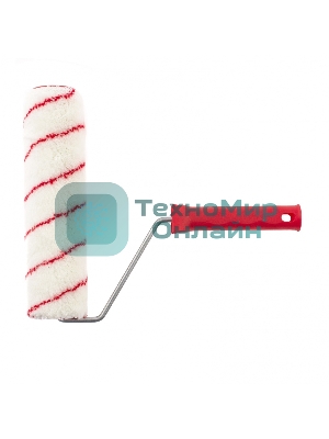 Валик в сборе Matrix НЕЙЛОН, 250 мм, ворс 9 мм, D 48 мм, D ручки 6 мм